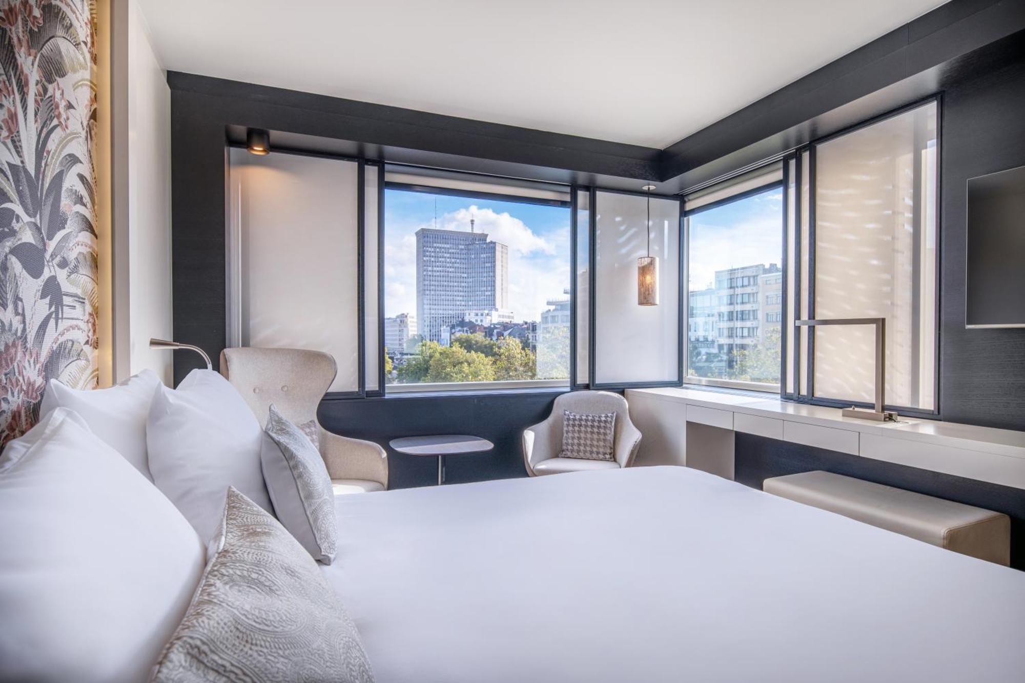 The Hotel Brussel Bagian luar foto